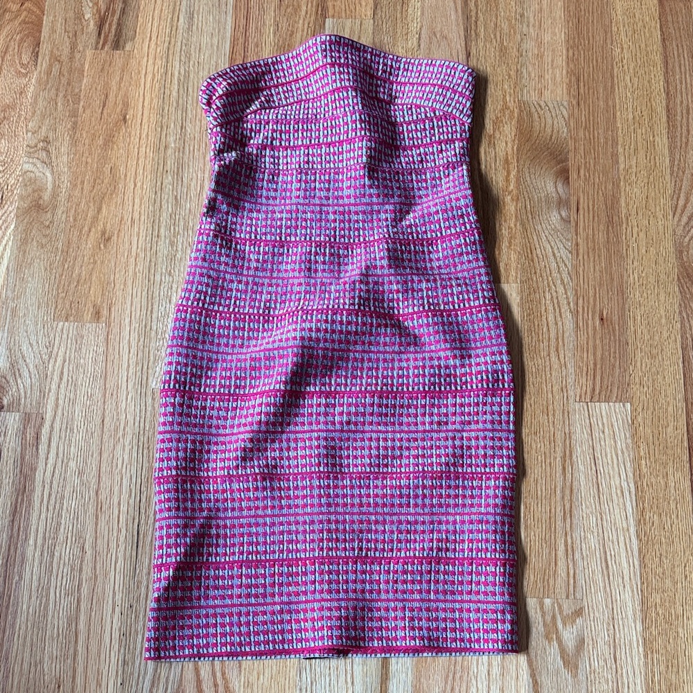 House of CB Pink Strapless Women Dress